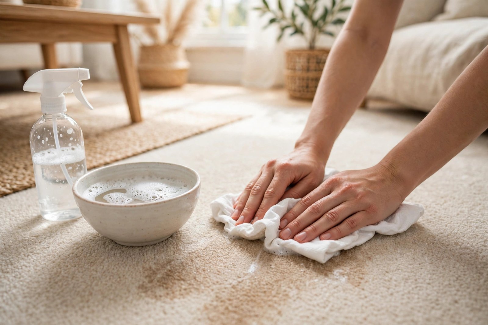 how to remove stains from carpet
